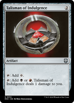 Talisman of Indulgence (312) [Modern Horizons 3 Commander] - Deck Out Gaming