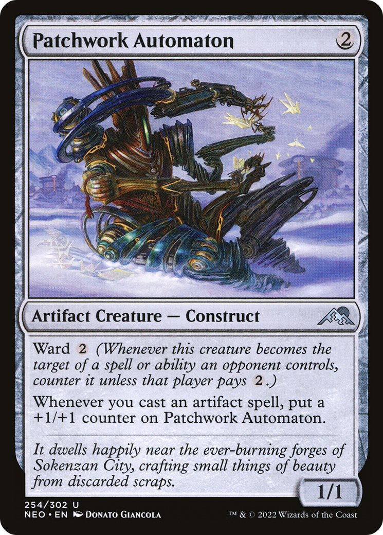 Patchwork Automaton (254) [Kamigawa: Neon Dynasty] - Deck Out Gaming
