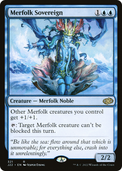 Merfolk Sovereign (321) [Jumpstart 2022] - Deck Out Gaming