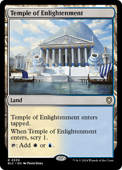 Temple of Enlightenment (339) [Bloomburrow Commander] - Deck Out Gaming
