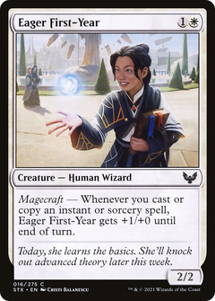 Eager First-Year (16) [Strixhaven: School of Mages] foil - Deck Out Gaming