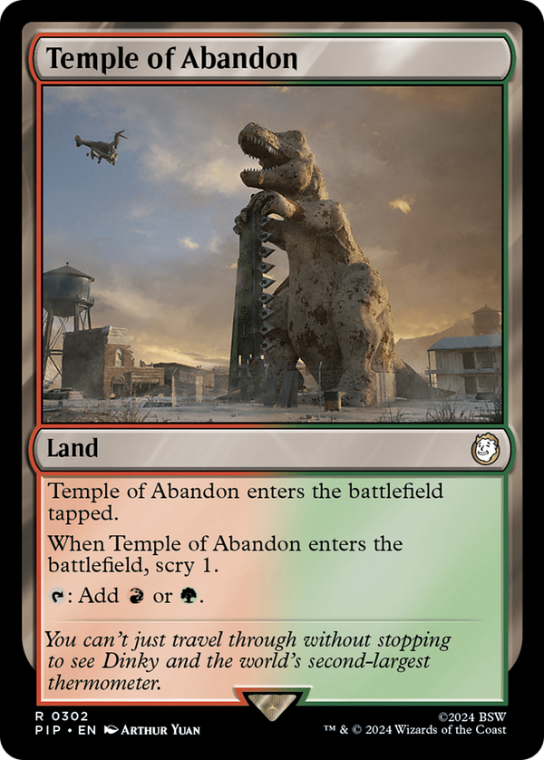 Temple of Abandon (302) [Fallout] - Deck Out Gaming