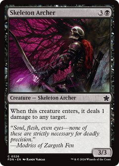 Skeleton Archer (526) [Foundations] - Deck Out Gaming