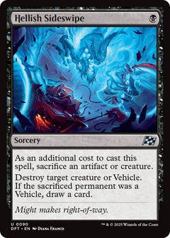 Hellish Sideswipe (90) [Aetherdrift] - Deck Out Gaming
