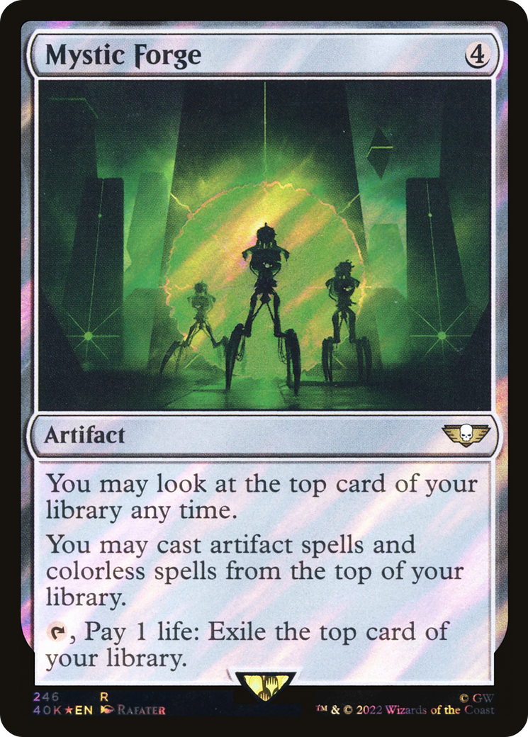 Mystic Forge (Surge Foil) (246) [Warhammer 40,000 Commander] foil - Deck Out Gaming