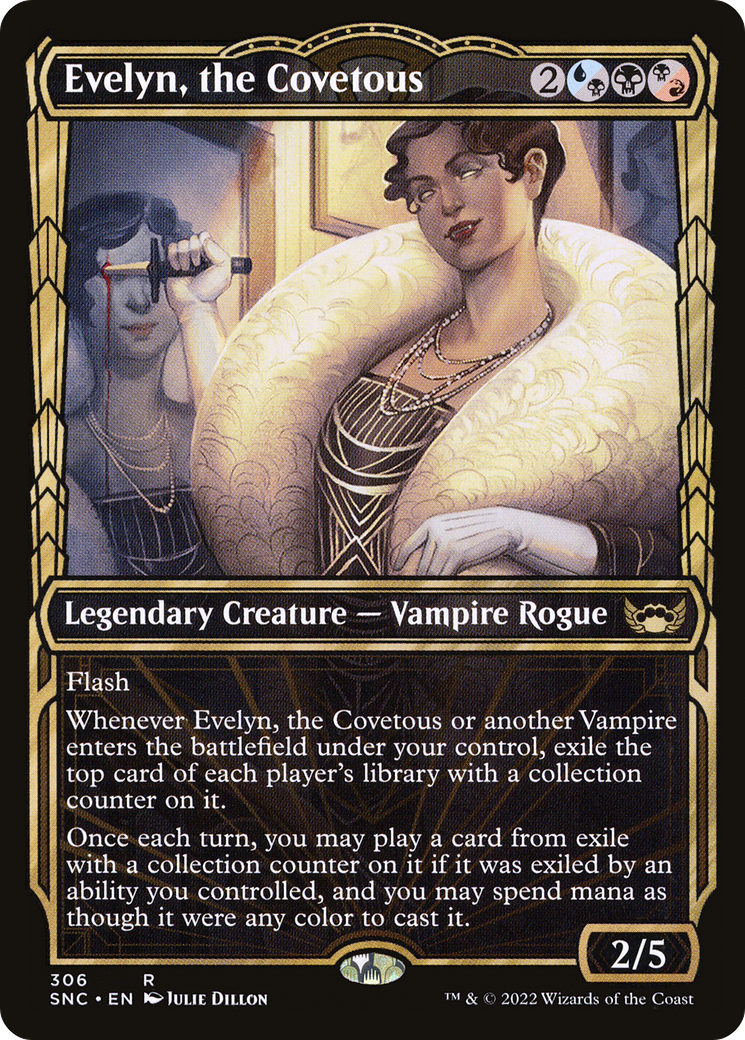 Evelyn, the Covetous (Showcase) (306) [Streets of New Capenna] - Deck Out Gaming
