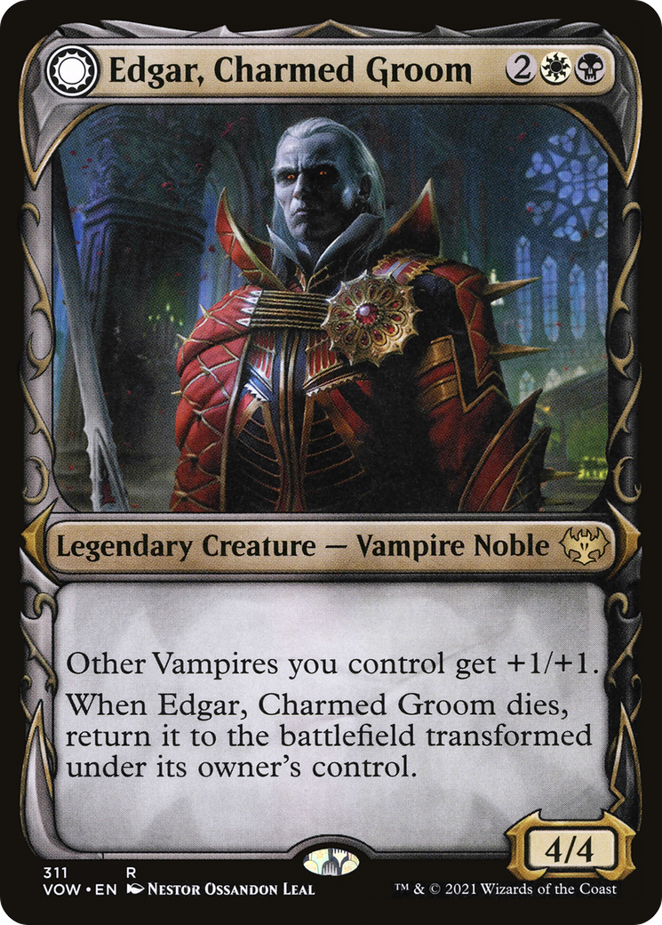 Edgar, Charmed Groom (Showcase) (311) [Innistrad: Crimson Vow] foil - Deck Out Gaming