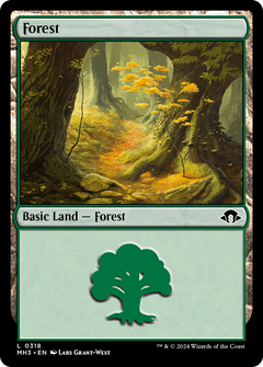 Forest (0318) (318) [Modern Horizons 3] foil - Deck Out Gaming