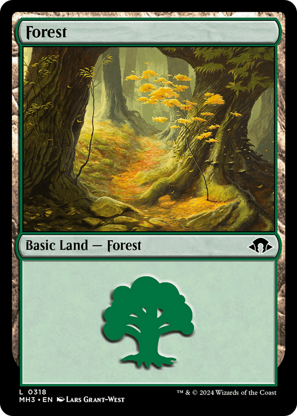 Forest (0318) (318) [Modern Horizons 3] foil - Deck Out Gaming