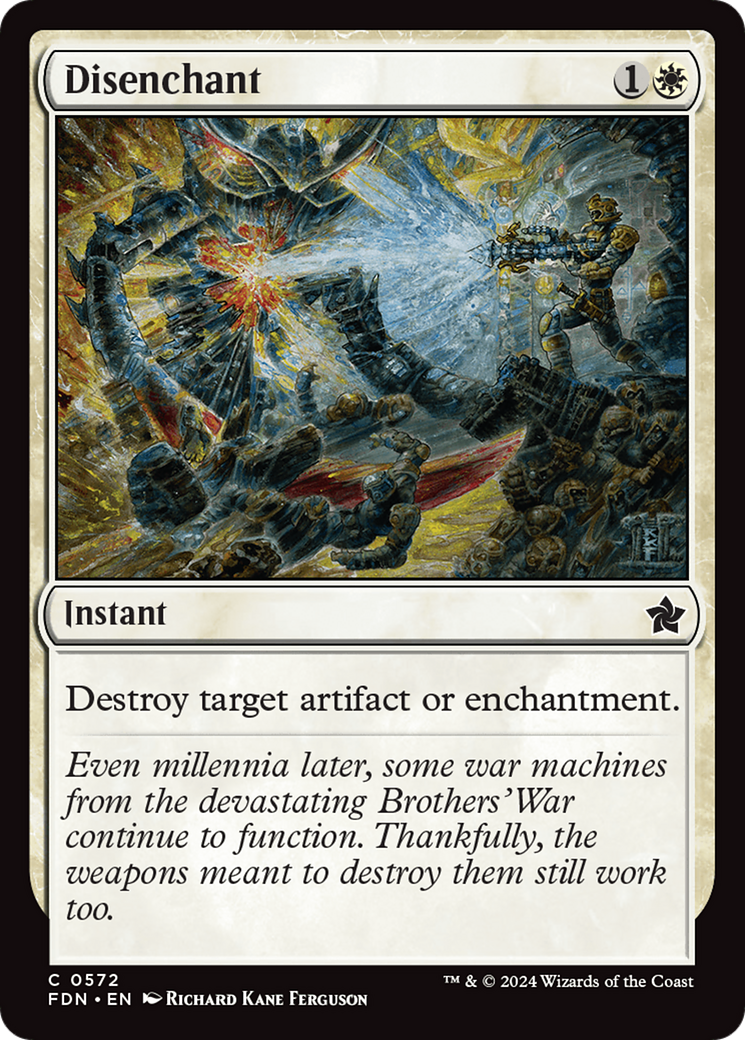 Disenchant (572) [Foundations] - Deck Out Gaming