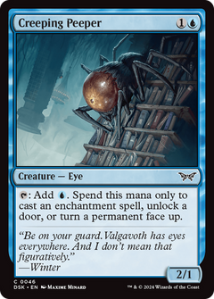 Creeping Peeper (46) [Duskmourn: House of Horror] foil - Deck Out Gaming