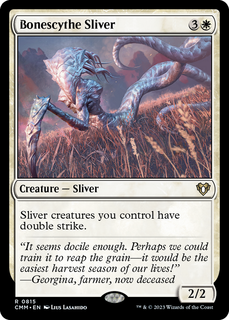 Bonescythe Sliver (815) [Commander Masters] - Deck Out Gaming