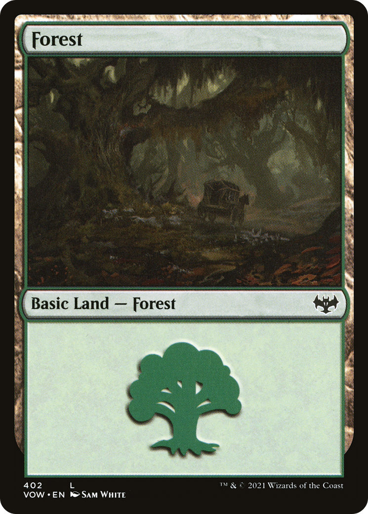 Forest (402) [Innistrad: Crimson Vow] - Deck Out Gaming