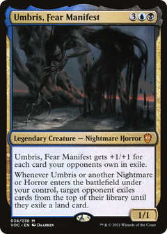 Umbris, Fear Manifest (38) [Commander: Innistrad: Crimson Vow] - Deck Out Gaming