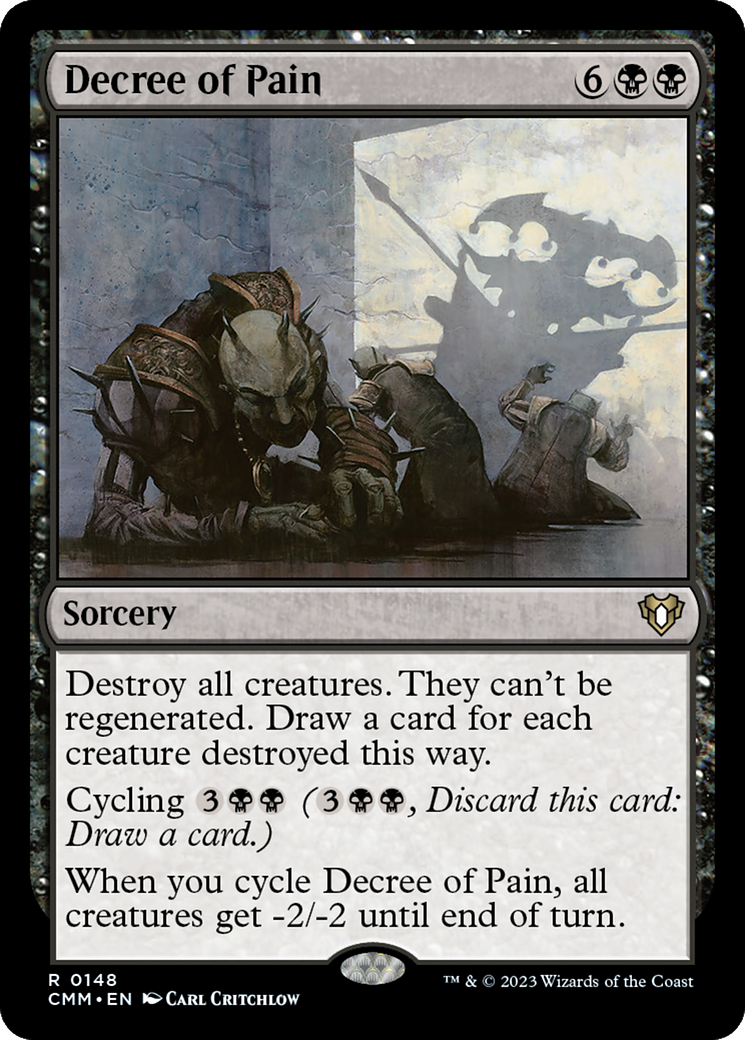 Decree of Pain (148) [Commander Masters] - Deck Out Gaming