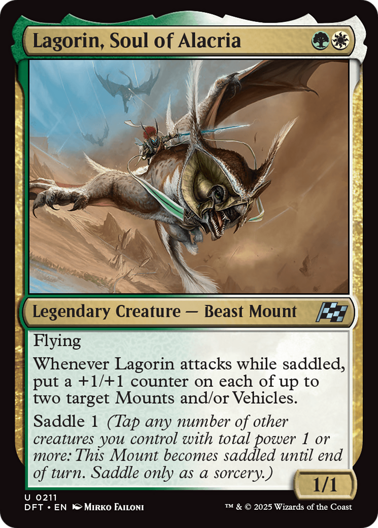 Lagorin, Soul of Alacria (211) [Aetherdrift] foil - Deck Out Gaming