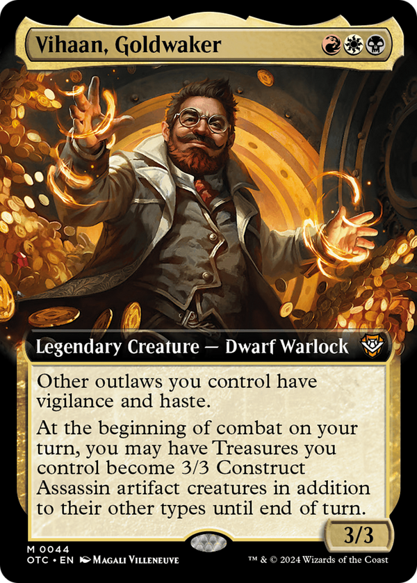 Vihaan, Goldwaker (Extended Art) (44) [Outlaws of Thunder Junction Commander] - Deck Out Gaming