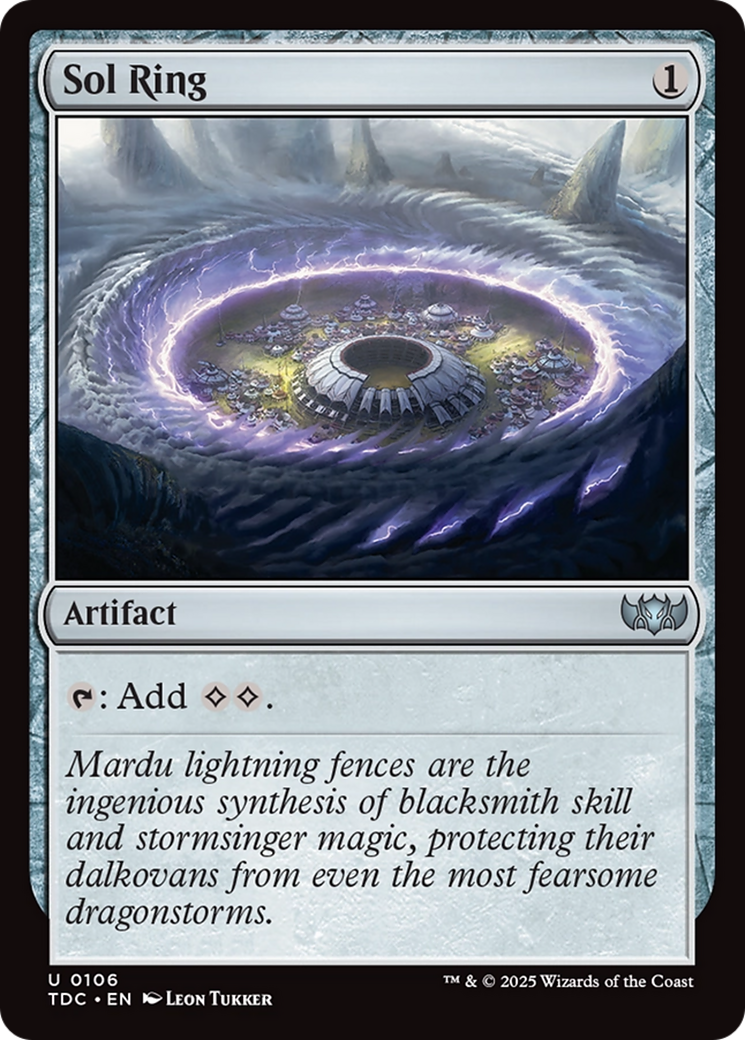 Sol Ring (106) [Commander: Tarkir: Dragonstorm] - Deck Out Gaming