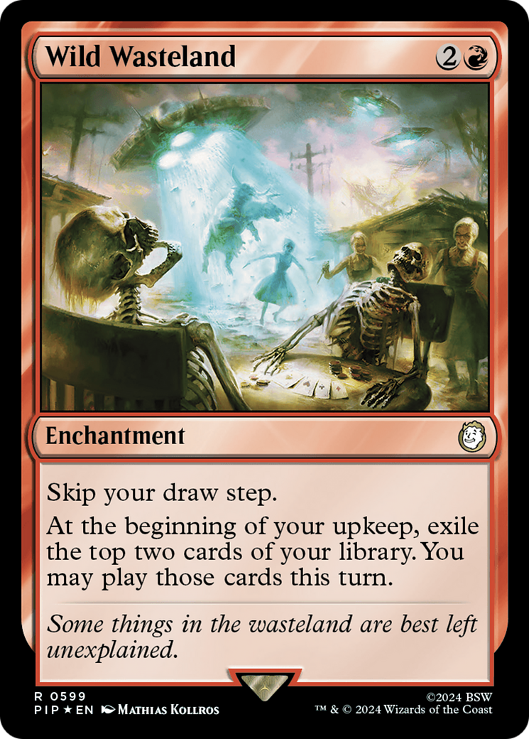 Wild Wasteland (Surge Foil) (599) [Fallout] foil - Deck Out Gaming