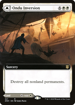 Ondu Inversion (Extended Art) (321) [Zendikar Rising] foil - Deck Out Gaming