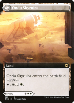 Ondu Inversion (Extended Art) (321) [Zendikar Rising] foil - Deck Out Gaming