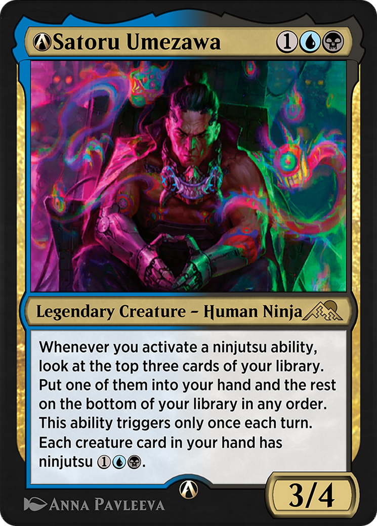 A-Satoru Umezawa (A-234) [Kamigawa: Neon Dynasty] - Deck Out Gaming