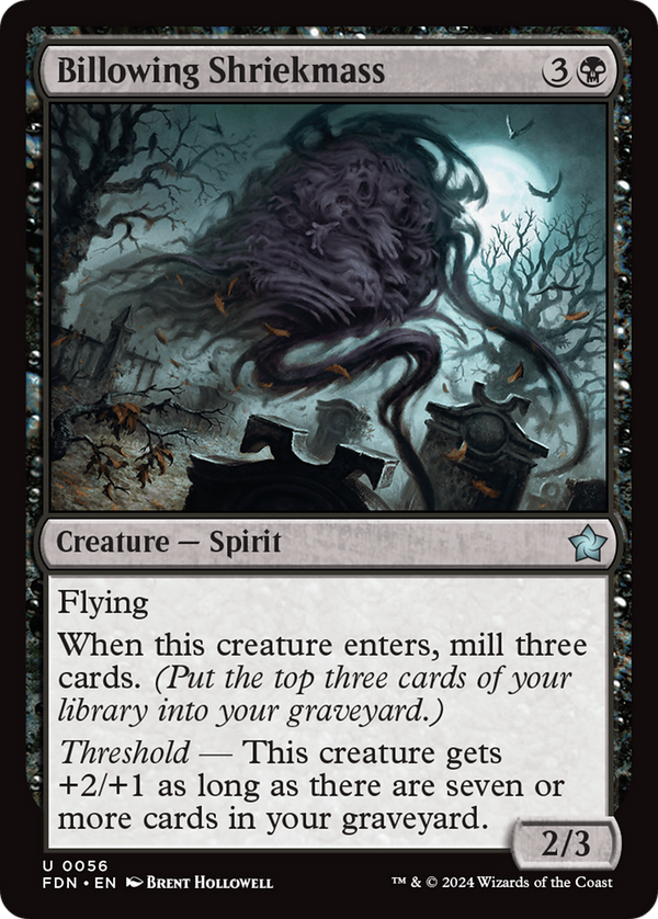 Billowing Shriekmass (56) [Foundations] - Deck Out Gaming