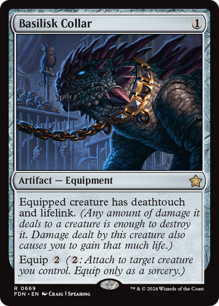 Basilisk Collar (669) [Foundations] - Deck Out Gaming