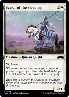 Savior of the Sleeping (28) [Wilds of Eldraine] - Deck Out Gaming