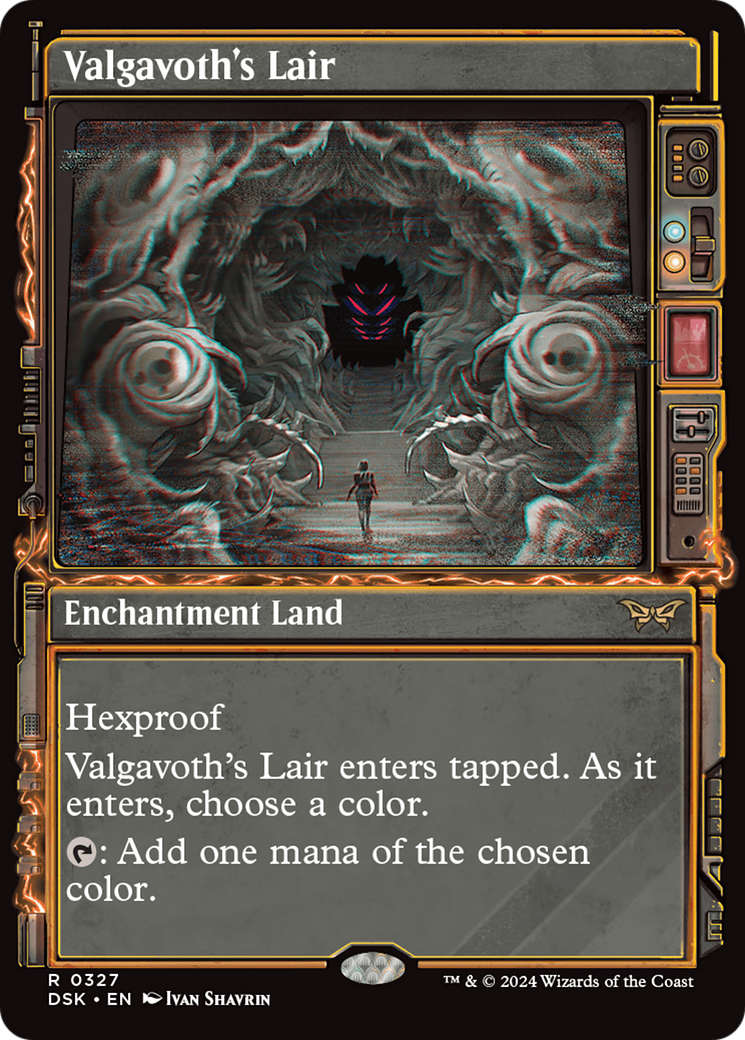 Valgavoth's Lair (Showcase) (327) [Duskmourn: House of Horror] - Deck Out Gaming