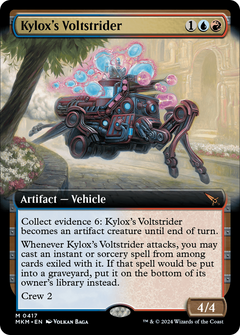 Kylox's Voltstrider (Extended Art) (417) [Murders at Karlov Manor] foil - Deck Out Gaming