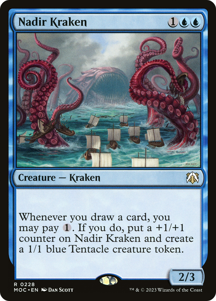 Nadir Kraken (228) [March of the Machine Commander] - Deck Out Gaming