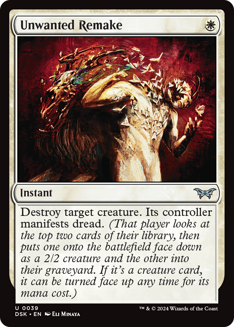 Unwanted Remake (39) [Duskmourn: House of Horror] foil-1