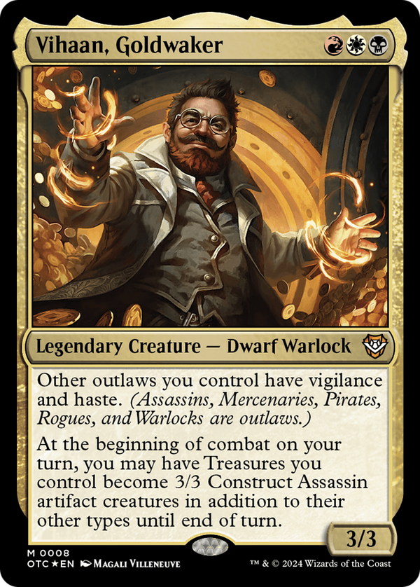 Vihaan, Goldwaker (8) [Outlaws of Thunder Junction Commander] foil - Deck Out Gaming