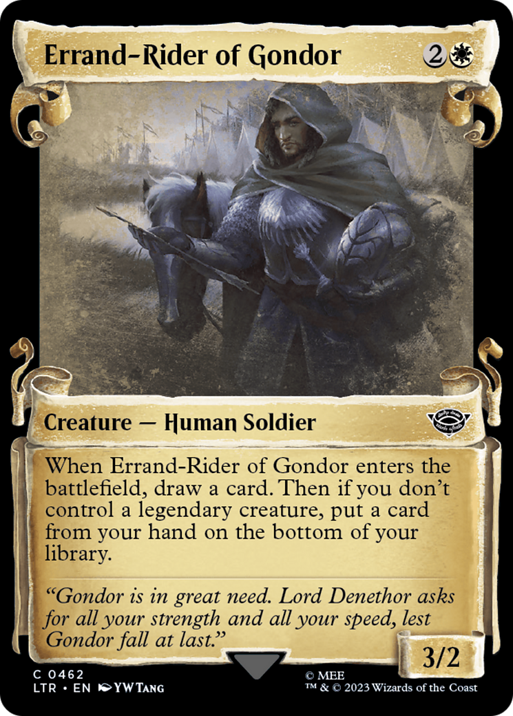 Errand-Rider of Gondor (Showcase Scrolls) (462) [The Lord of the Rings: Tales of Middle-earth] - Deck Out Gaming