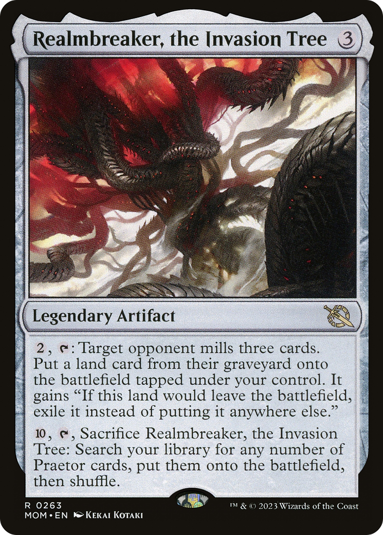 Realmbreaker, the Invasion Tree (263) [March of the Machine] foil - Deck Out Gaming