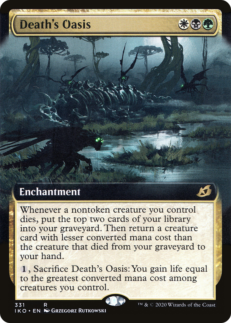 Death's Oasis (331) [Ikoria: Lair of Behemoths] - Deck Out Gaming