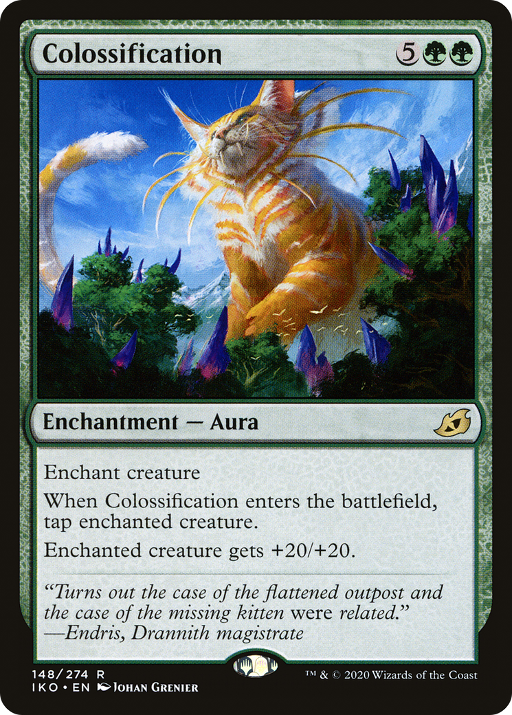 Colossification (148) [Ikoria: Lair of Behemoths] foil - Deck Out Gaming