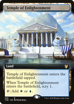 Temple of Enlightenment (Extended Art) (349) [Theros Beyond Death] foil - Deck Out Gaming