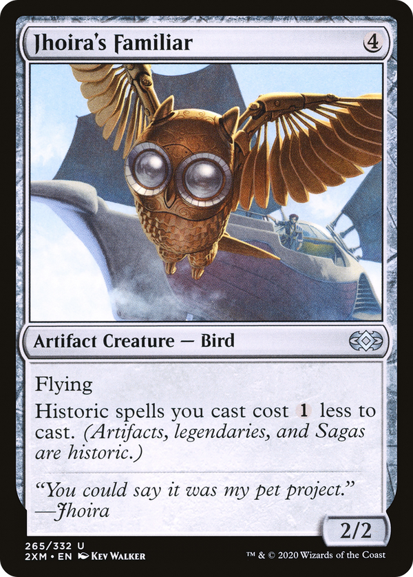 Jhoira's Familiar (265) [Double Masters] foil - Deck Out Gaming