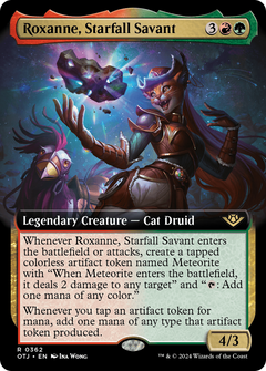 Roxanne, Starfall Savant (Extended Art) (362) [Outlaws of Thunder Junction] - Deck Out Gaming