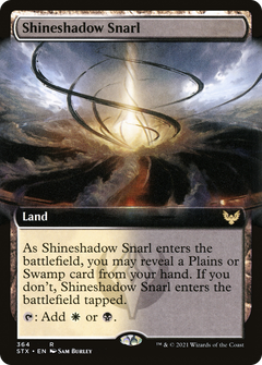 Shineshadow Snarl (Extended Art) (364) [Strixhaven: School of Mages] foil - Deck Out Gaming