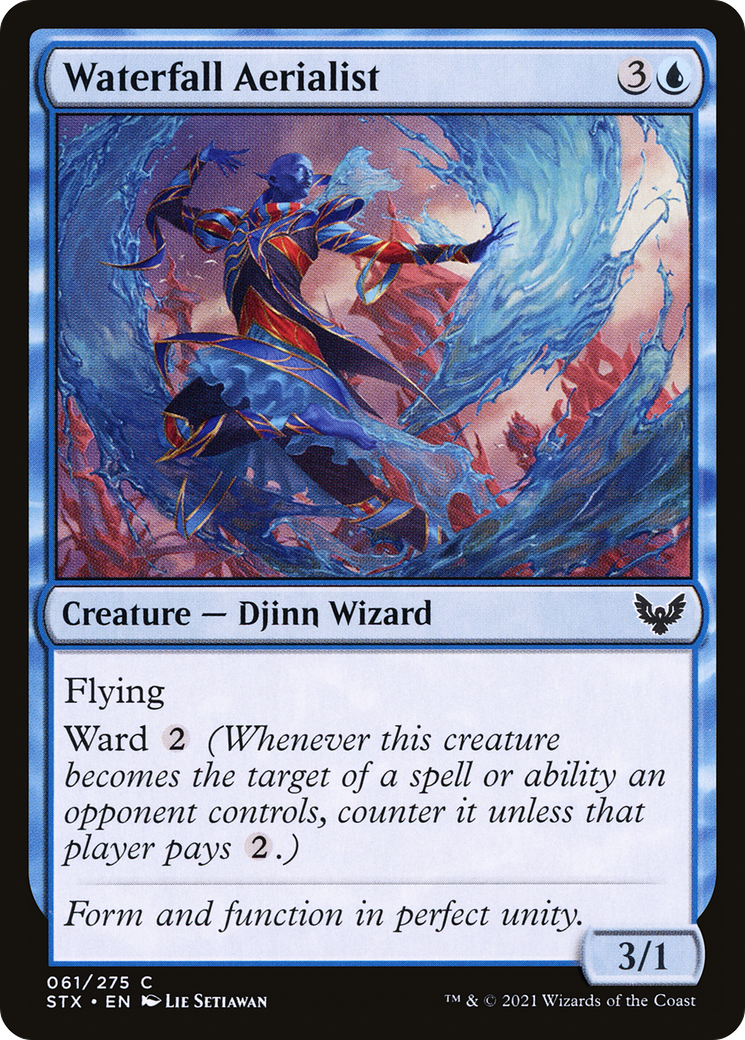 Waterfall Aerialist (61) [Strixhaven: School of Mages] - Deck Out Gaming