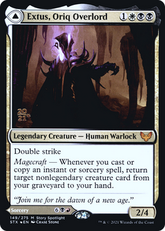 Extus, Oriq Overlord // Awaken the Blood Avatar (149s) [Prerelease Cards] foil - Deck Out Gaming