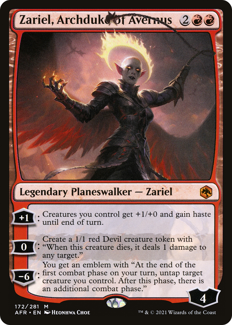 Zariel, Archduke of Avernus (172) [Adventures in the Forgotten Realms] - Deck Out Gaming