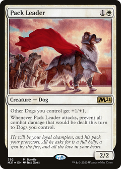 Pack Leader (M21 Bundle) (392) [Unique and Miscellaneous Promos] foil - Deck Out Gaming