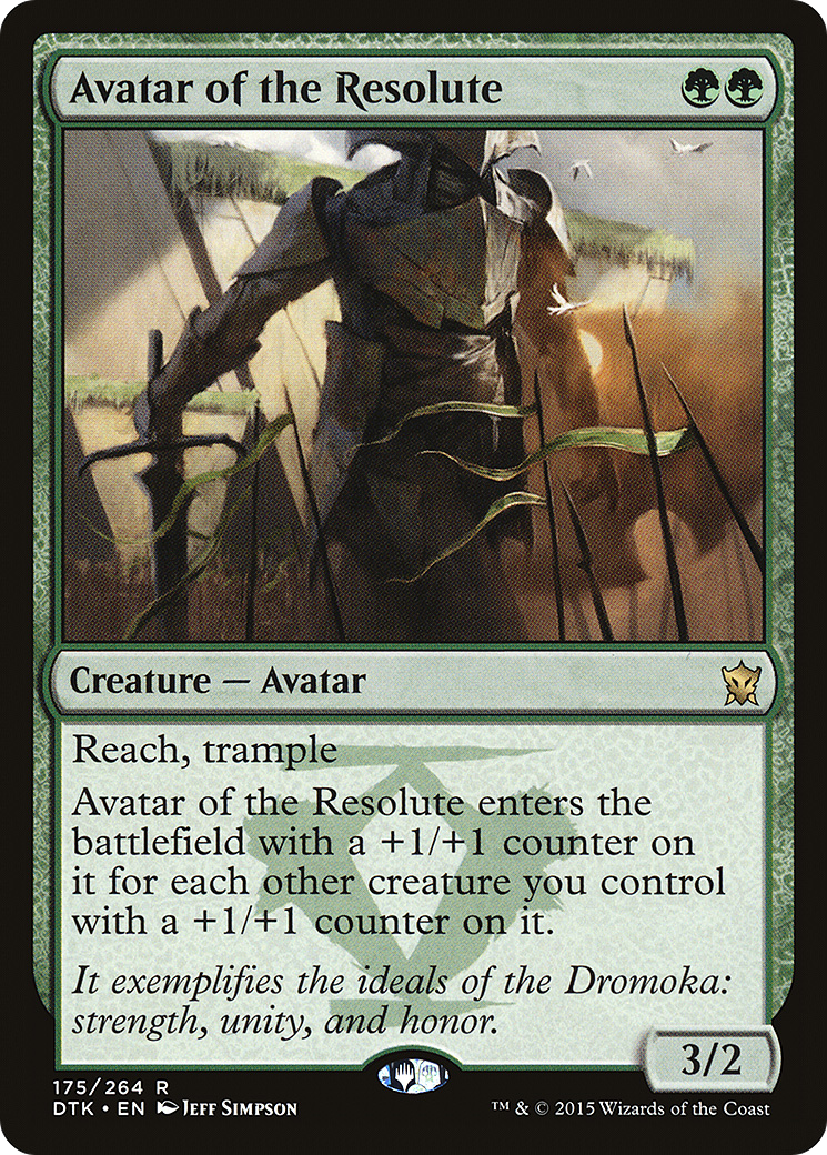 Avatar of the Resolute (175) [Dragons of Tarkir] - Deck Out Gaming