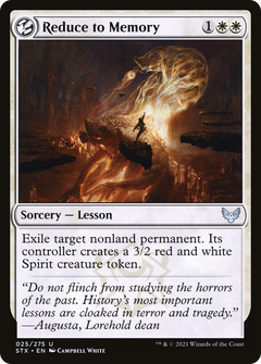 Reduce to Memory (25) [Strixhaven: School of Mages] - Deck Out Gaming