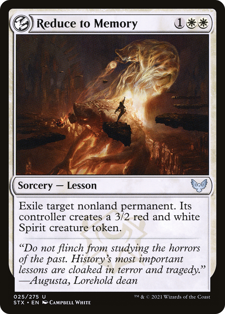 Reduce to Memory (25) [Strixhaven: School of Mages] - Deck Out Gaming