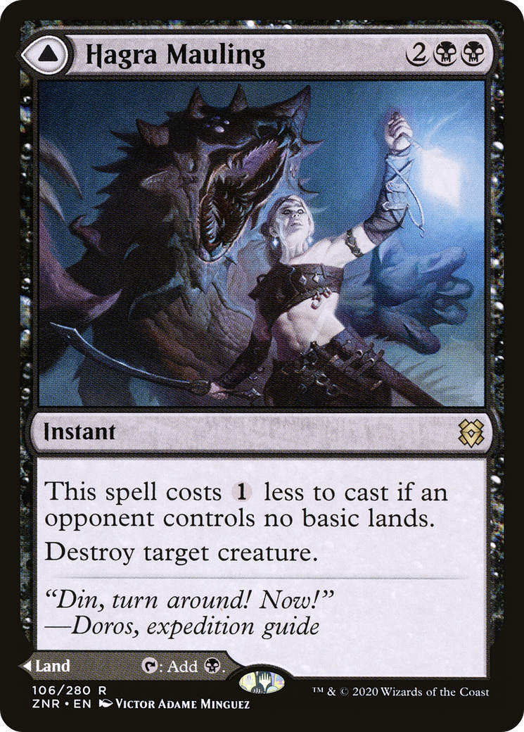 Hagra Mauling (106) [Zendikar Rising] foil - Deck Out Gaming